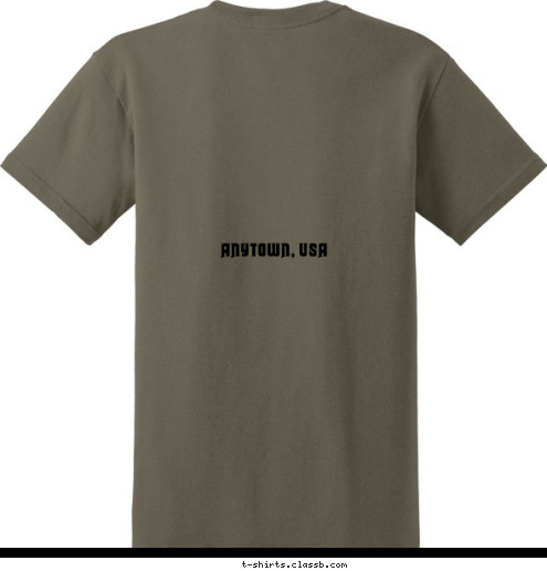 ANYTOWN, USA TROOP 123 T-shirt Design 