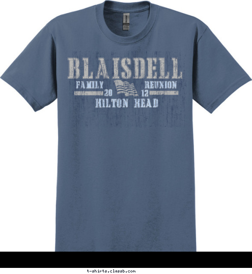 BLAISDELL Hilton Head 12 20 FAMILY         REUNION T-shirt Design 