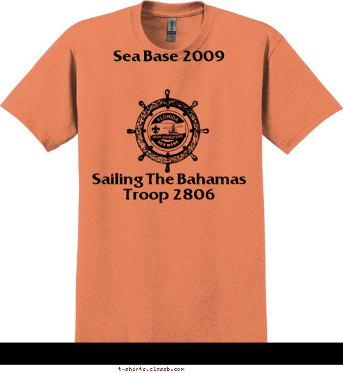 New Text Sea Base 2009







Sailing The Bahamas
Troop 2806 T-shirt Design 