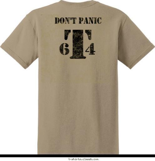 CONCORD, OH T TROOP 64 TROOP 64 CONCORD, OH 4 6 T DON'T PANIC T-shirt Design FINAL 2012 Class B