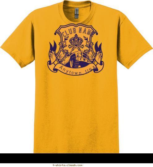 Anytown, USA CLUB NAME T-shirt Design SP2435