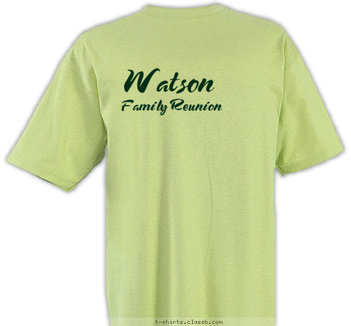 Family Reunion Divided by Distance, United by Roots Watson July 18-22, 2012 • Savannah, GA T-shirt Design 