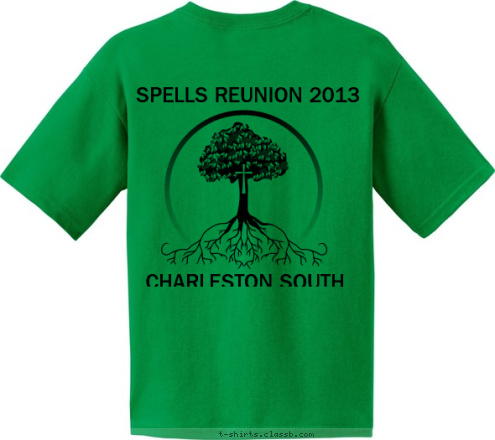 New Text July 2012 
James Island  
 Charleston, S.C.   FAMILY REUNION Wyns & Hollins Divided by Distance, United by Roots  SPELLS REUNION 2013    
 CHARLESTON SOUTH CAROLINA SPELLS FAMILY
REUNION Our Roots Run Deep - Our Love Deeper July 25-28, 2013  Charleston, SC T-shirt Design 