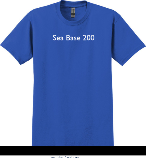 Sea Base 200 T-shirt Design 