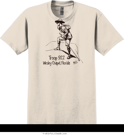 Troop 922 Wesley Chapel, Florida
 T-shirt Design 