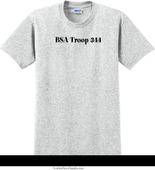 BSA Troop 344 T-shirt Design 