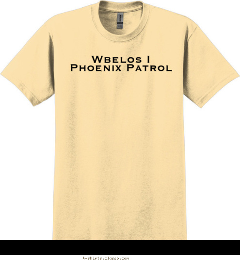 Wbelos I Phoenix Patrol T shirt Design