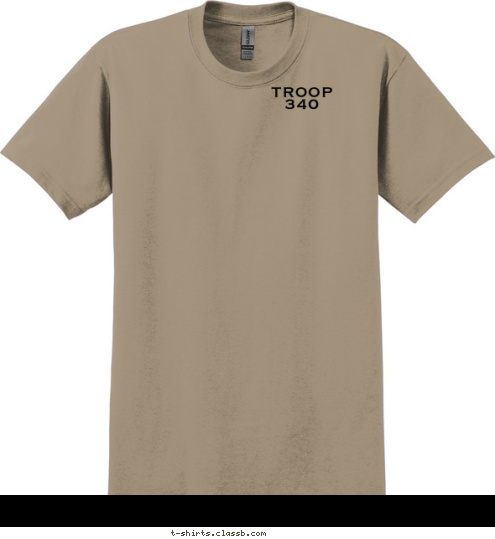 TROOP 340 TROOP 340 SAN JOSE, CALIF TROOP 340 T-shirt Design 