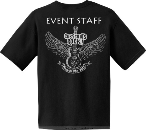 Event Staff Your text here! T-shirt Design 