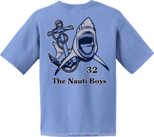 32 The Nauti Boys 32  Nautical Troop  Fort 
Lauderdale T-shirt Design 