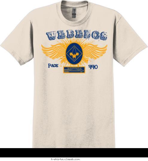 Pack 440 WEBELOS T-shirt Design 