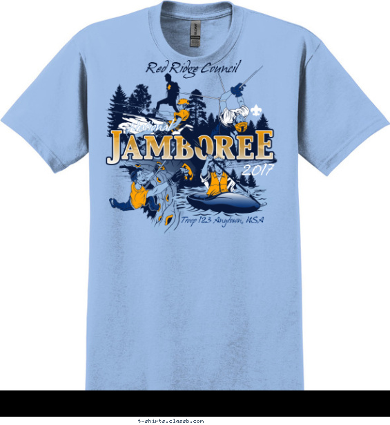 Adventure Jamboree T-shirt Design
