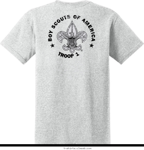 Troop 1
Bridgeton, NJ
1913-2013
Celebrating 100 Years TROOP 1 BOY SCOUTS OF AMERICA T-shirt Design 