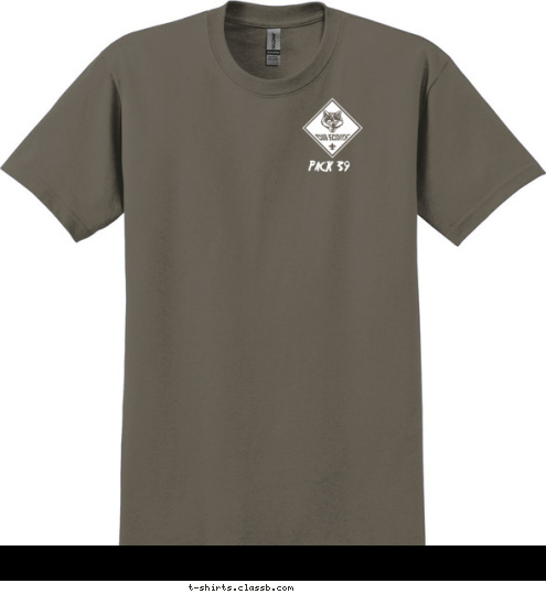 39 Pack Greenville, NC 39 RUNNING WITH THE PACK! CUB SCOUT  PACK  T-shirt Design 