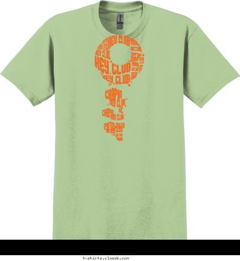 2013 2012- SC
 CHAPIN, CHAPIN T-shirt Design 