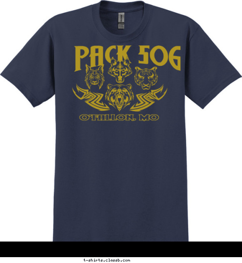 CUB SCOUTS O'FALLON, MO PACK 506 T-shirt Design 