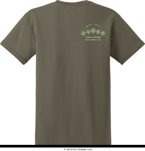 Front Royal, Va Moose Lodge 829 Cub Scout Pack 112 PACK 112 T-shirt Design 