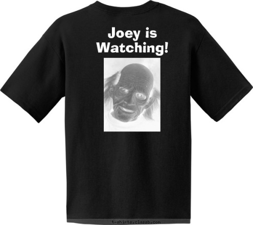 Joey is Watching... Troop 422
Manhattan, NY Troop 422
Manhattan, NY Beware Scouts... Joey is Watching! T-shirt Design 