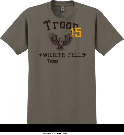 DO YOUR BEST PACK 13 YALESVILLE 15 Texas WICHITA FALLS Troop T-shirt Design 