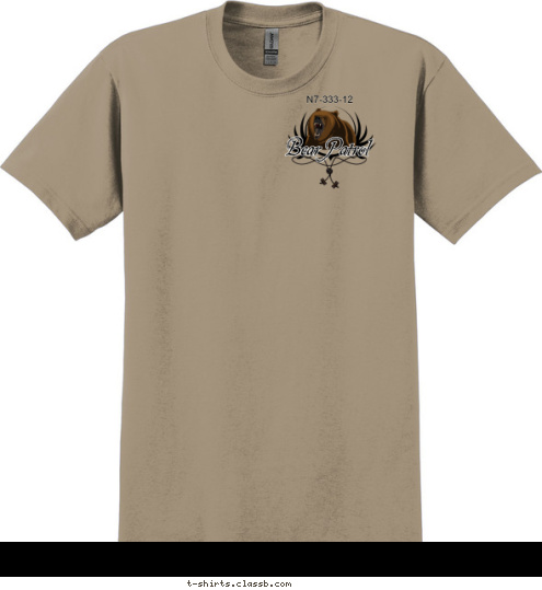 N7-333-12 Bear Patrol T-shirt Design 