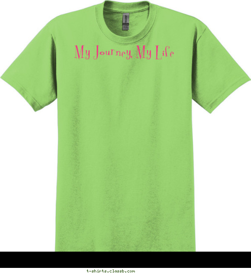 My World Troop
18336 My Journey, My Life T-shirt Design 