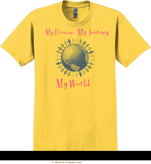 My Promise My Journey, My World Troop
18336 T-shirt Design 