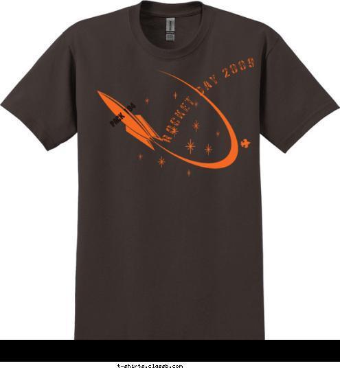 PACK 194 ROCKET DAY 2009 T-shirt Design 