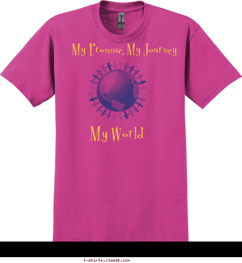 My Promise, My Journey My World Troop
18336 T-shirt Design 