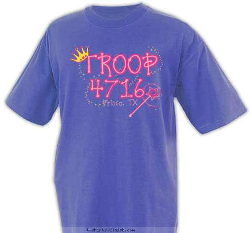 TROOP 4716 Frisco, TX T-shirt Design 