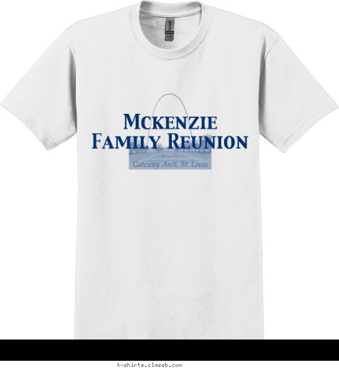 Mckenzie Family Reunion T-shirt Design 