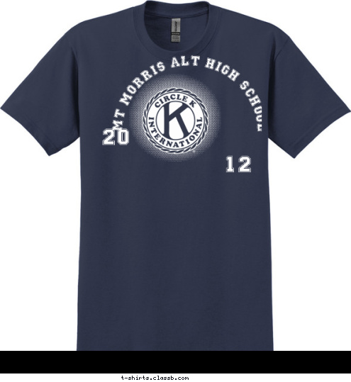 President 12 20 MT MORRIS ALT HIGH SCHOOL T-shirt Design 