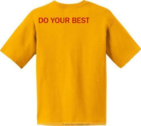 DO YOUR BEST CUB SCOUT PACK 123 ANYTOWN,USA T-shirt Design 