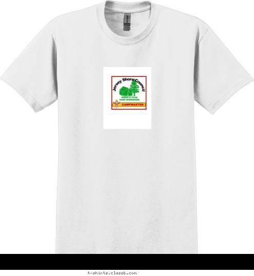 Your text here! CAMPMASTER T-shirt Design 