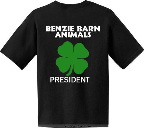 Erica PRESIDENT ERICA BENZIE BARN ANIMALS T-shirt Design 