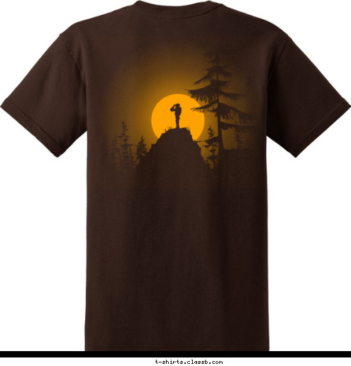 Midway, Utah 274
 Troop Be Prepared T-shirt Design 