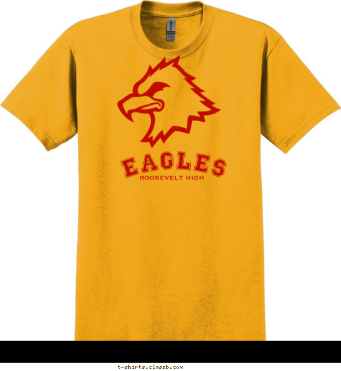 ROOSEVELT HIGH EAGLES T-shirt Design 