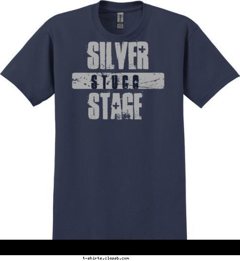 S t u C o STAGE SILVER T-shirt Design 