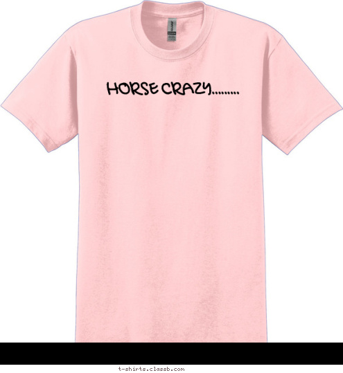 HORSE CRAZY......... T-shirt Design 