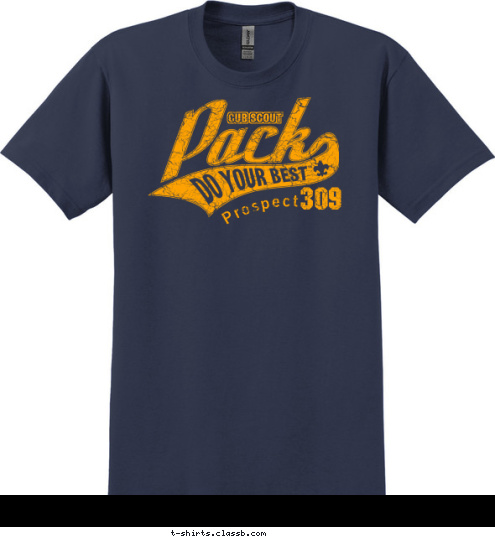 309 Prospect CUB SCOUT T-shirt Design 