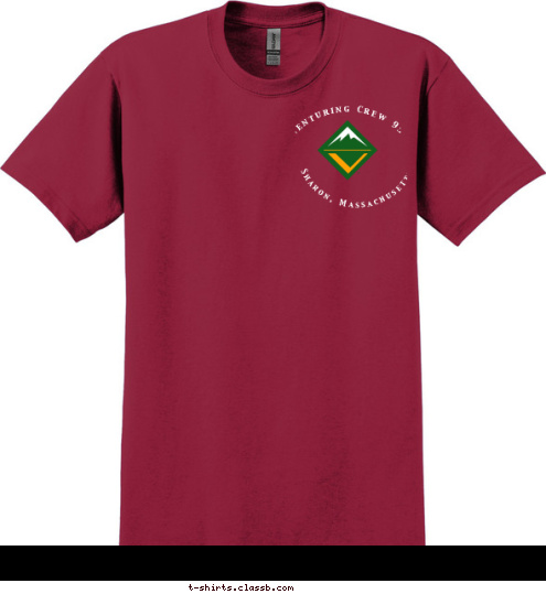 Sharon, Massachusetts
 Venturing Crew 95
 T-shirt Design 