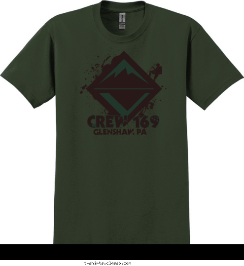 CREW 169 GLENSHAW. PA

 T-shirt Design 