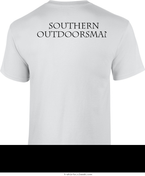 Southern Outdoorsman Southern Outdoorsman T-shirt Design 