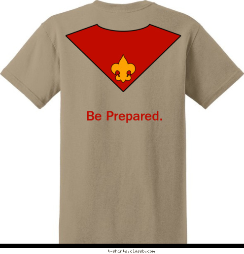 Troop 9 60 TROOP GHUMC  Be Prepared. New Jersey West Deptford
 Troop 9 T-shirt Design 