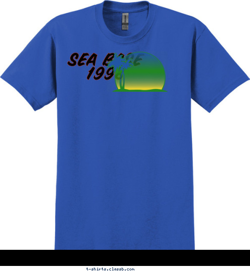 SEA BASE 1998 T-shirt Design 