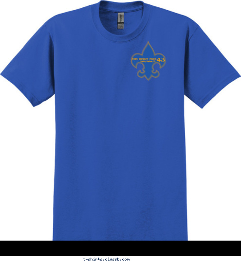 est. 1960 43 Safety Harbor, FL PACK 43 Cub Scout Pack
 SAFETY HARBOR, FL PACK 43 T-shirt Design 