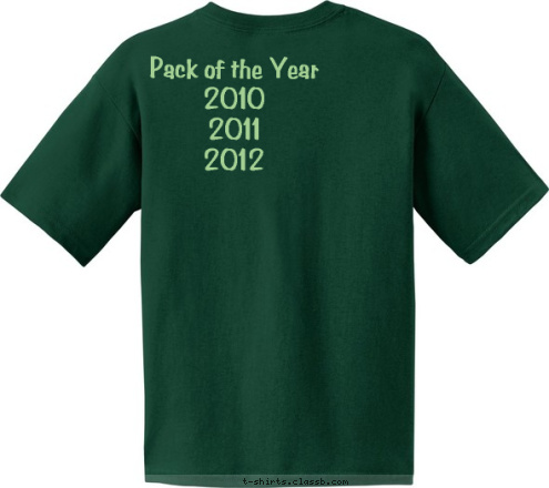 CUB SCOUT PACK 397
Hoffman Estates
& Schaumburg,IL Pack of the Year
2010
2011
2012
 T-shirt Design pack 397 2013 B