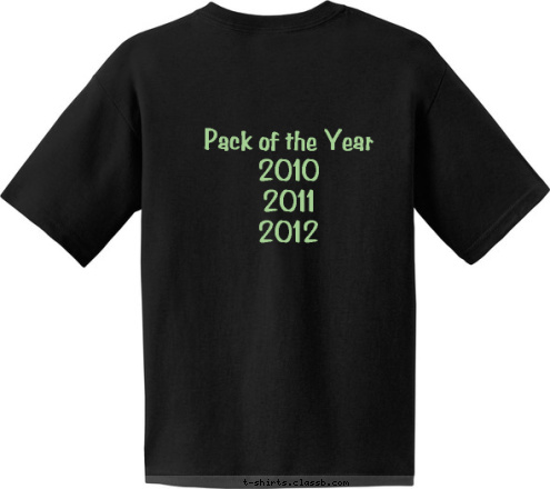 CUB SCOUT PACK 397
Hoffman Estates
& Schaumburg,IL Pack of the Year
2010
2011
2012
 T-shirt Design 