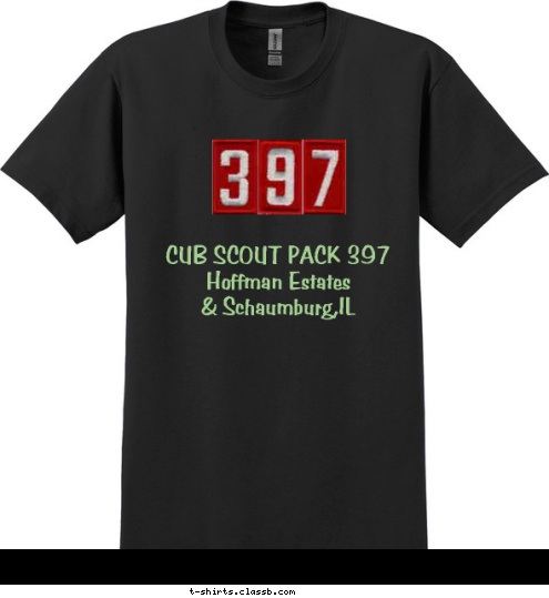 CUB SCOUT PACK 397
Hoffman Estates
& Schaumburg,IL Pack of the Year
2010
2011
2012
 T-shirt Design 