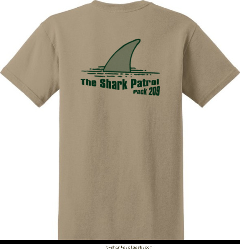 Pack 209 Pack 623
Webelo Camp
2012
 Pack 209 The Shark Patrol T-shirt Design 