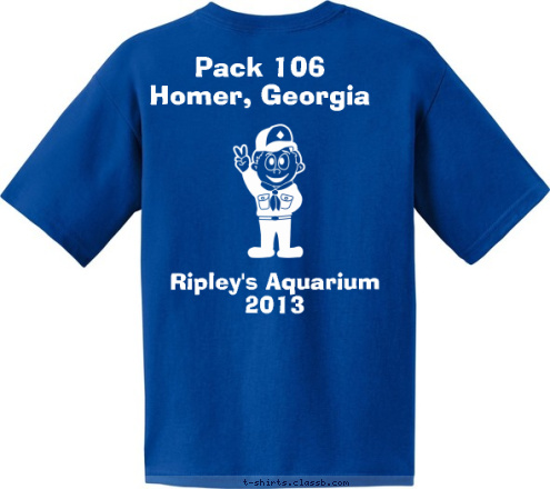 New Text New Text Ripley's Aquarium
2013 Pack 106
Homer, Georgia With The Sharks I Spent The Night T-shirt Design 